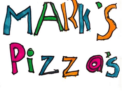 Menu — Mark's Pizzas