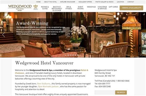 Wedgewood Hotel and Spa - Amgmedia Works Inc.