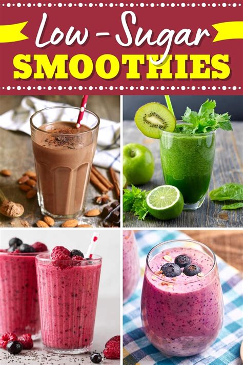 13 Best Low-Sugar Smoothies That Taste Great - Insanely Good