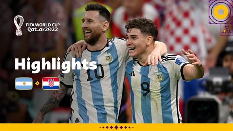 MESSI MAGIC & ALVAREZ SOLO GOAL! | Argentina v Croatia | Semi-Final ...