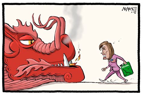 Political Cartoon on Twitter: "Christian Adams on #NancyPelosi #China #Taiwan #Taiwanchina # ...