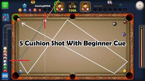 TRICKSHOTS Tutorial with BEGINNER CUE - 8 Ball Pool (1080p) - YouTube