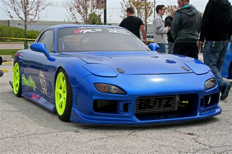 Blue FD Mazda RX-7 - BenLevy.com