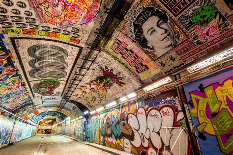 Leake Street Graffiti Tunnel, London, United Kingdom