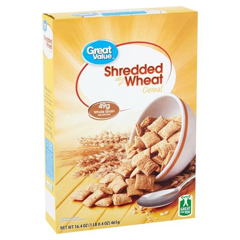 Great Value Shredded Wheat Cereal, 16.4 oz - Walmart.com - Walmart.com