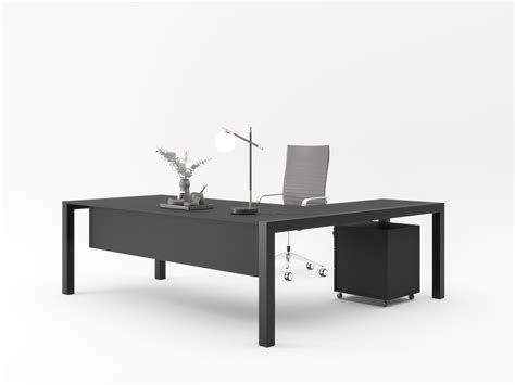 EXTRALIGHT | L-shaped office desk By PROF