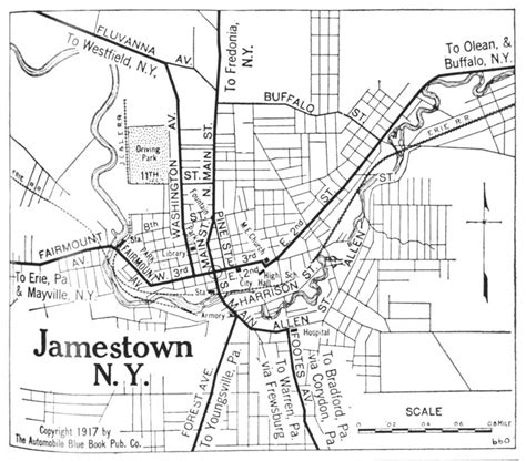 Maps: Us Map Jamestown