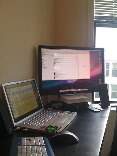 New Desk Setup | MacBook Pro 2.6Ghz 24" Display 1Terabyte Ti… | Flickr