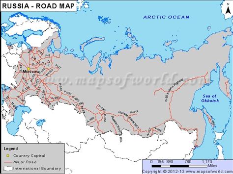 Russia Road Map