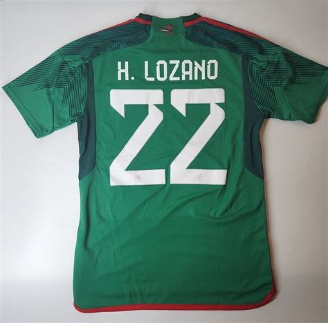 MEXICO JERSEY WORLD CUP QATAR 2022 CHUCKY LOZANO #22 - town-green.com