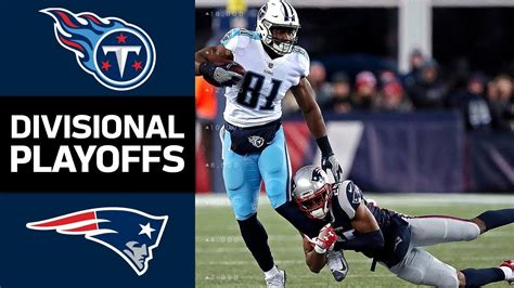 Titans vs. Patriots | NFL Divisional Round Game Highlights - YouTube