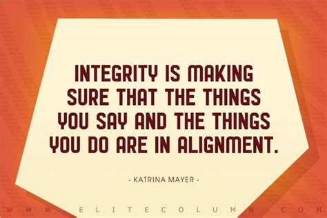 50 Integrity Quotes That Will Inspire You (2024) | EliteColumn