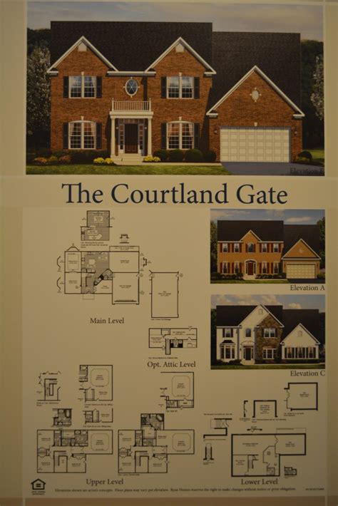 Ryan Homes Floor Plans Courtland | Review Home Co