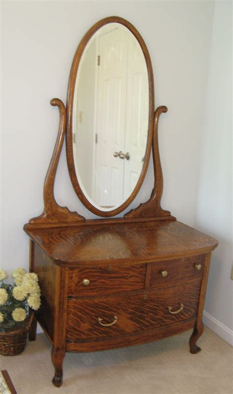 Antique 3 Drawer Dresser With Mirror - Drawing.rjuuc.edu.np