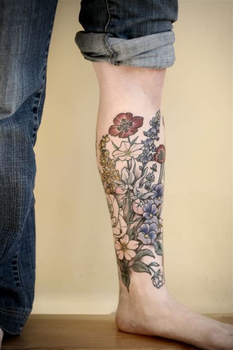 Shin Tattoos Designs, Ideas and Meaning - Tattoos For You