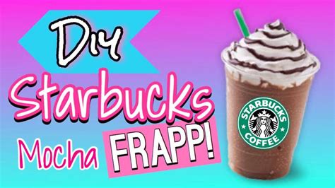 Starbucks Mocha Frappuccino Recipe! - YouTube