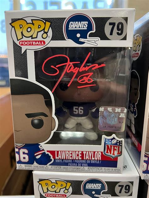 LT signed Funko Pop - sports collectibles and memorabilia