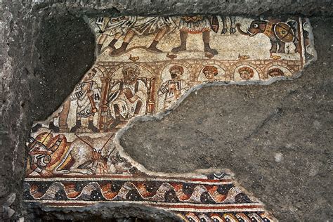 Ancient Samson Mosaic Uncovered In Israeli Synagogue; Beautiful Art Fascinates Scholars (PHOTOS ...