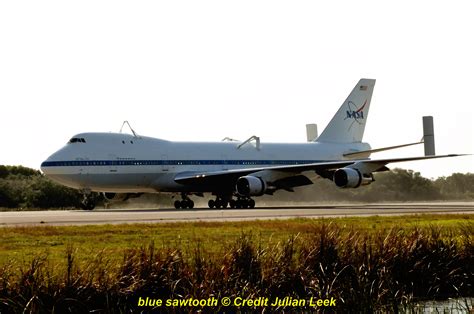 NASA’s 747 Shuttle Carrier Aircraft Arrives At KSC For Shuttle ...