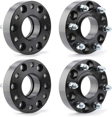 KSP 6X5.5 Wheel Spacers for Silverado Sierra,1.5"(38mm）Real Forged Spacers with 78.1mm Hub Bore ...