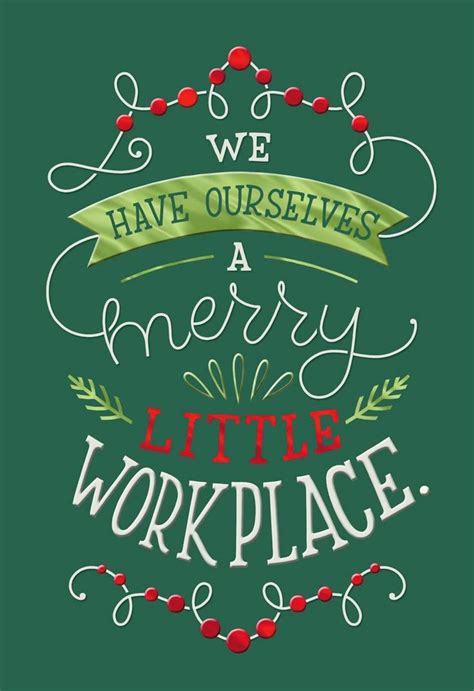 Thank a boss or work colleague for making your workplace merry with ...