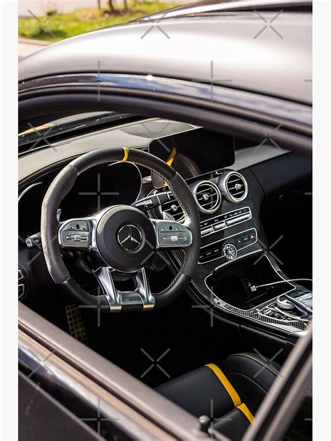 "Mercedes-Benz C63s AMG (interior)" Photographic Print for Sale by ...