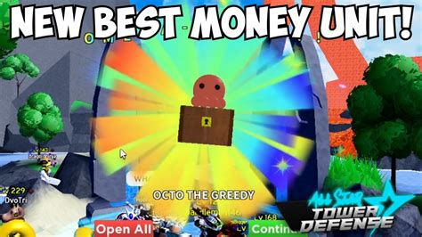 New Octo The Greedy 6 Star is THE BEST MONEY UNIT! RIP SPEEDWAGON! (All Star Tower Defense World ...