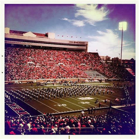 Goin Band Raider Land Texas Tech University Jones AT&T Stadium NCAA Big ...