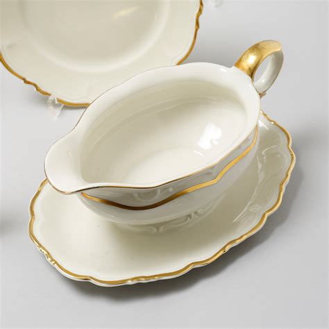 98 pieces of porcelain tableware partly from KPM in Germany, model ...