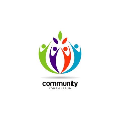 Colorful Community Logo Symbol Template Download on Pngtree | Community ...