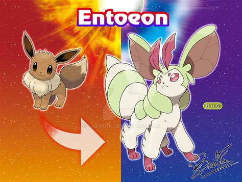 eevee Bug evolution - Entoeon by badafra on DeviantArt