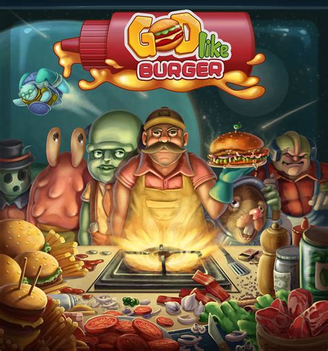 Download Video Game Godlike Burger Art