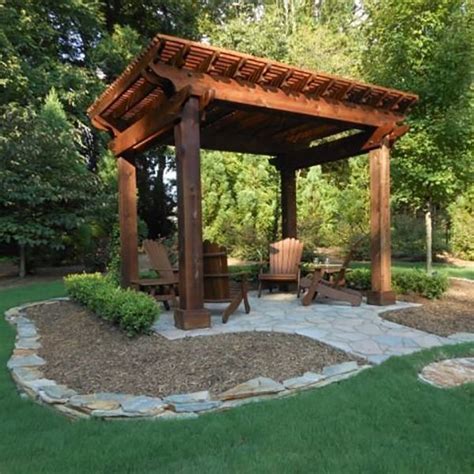 1 (12) | Backyard gazebo, Outdoor pergola, Backyard landscaping designs