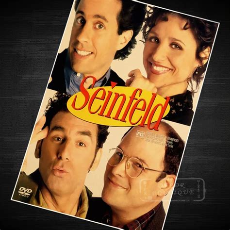 Seinfeld US 90s TV Shows Vintage Retro Poster Decorative DIY Wall ...