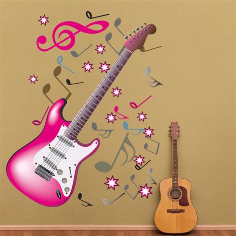 Wallstickers folies : Guitar Wall Stickers