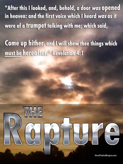 The Rapture | Rapture, Bible prophecy, Book of revelation