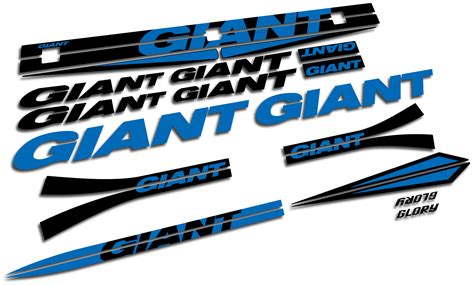 Giant Glory 2010 Sticker Frame Set