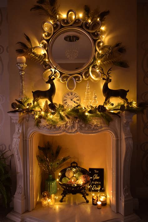 Christmas Fireplace Decoration Ideas and Inspiration - Caradise