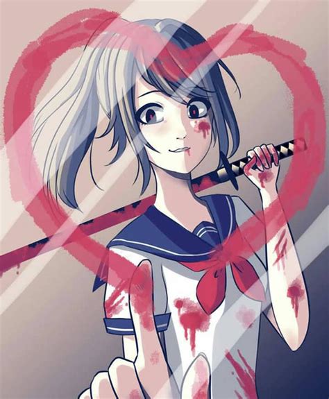 Fanart of Yandere-chan by AshiroYuuko on DeviantArt