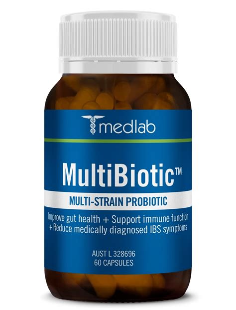 Multibiotic Multi-Strain Probiotic - 60 Capsules