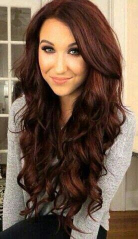 Dark red hair. | Hair color auburn, Red brown hair, Dark red hair