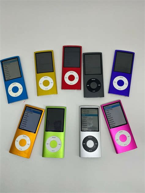 Apple iPod nano 4th Generation (8GB or 16 GB) Various Colors ( Choose ...