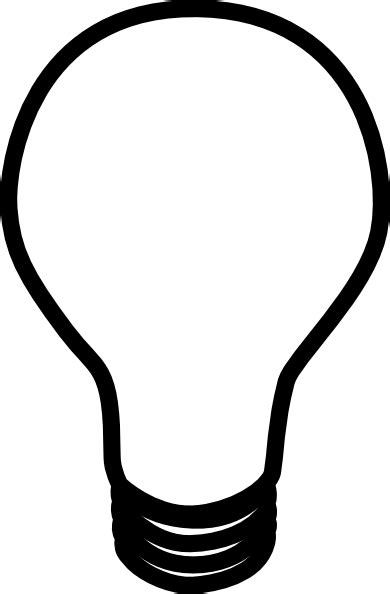 Light Bulb Outline - ClipArt Best