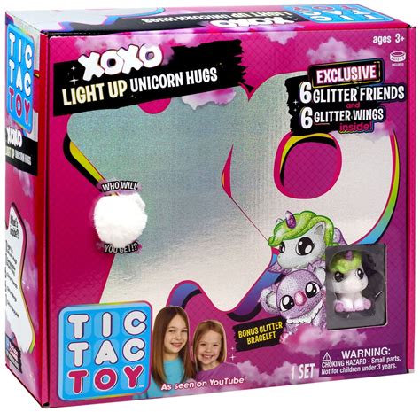 Tic Tac Toe - Tic Tac Toy Light Up Unicorn Hugs - Walmart.com - Walmart.com