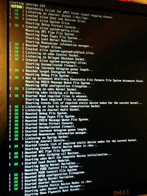 Boot hangs at "Starting Show Plymouth Boot Screen" : r/linuxquestions