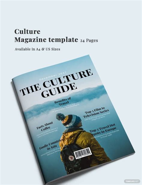 Culture Magazine Template in InDesign, Pages, Word, Publisher - Download | Template.net