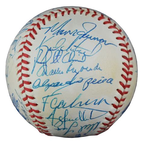 Lot Detail - 1991 Atlanta Braves NL Champions Team Signed Baseball (29 Signatures)