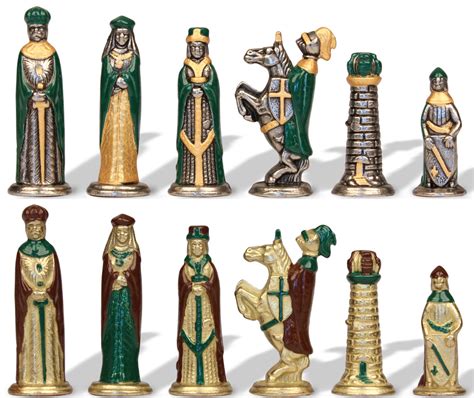 Metal Chess Pieces - The Chess Store