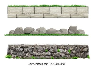 Wall stone vector clip art