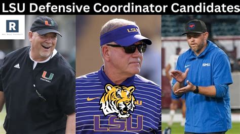 LSU Defensive Coordinator Top Candidates | LSU Football - Win Big Sports